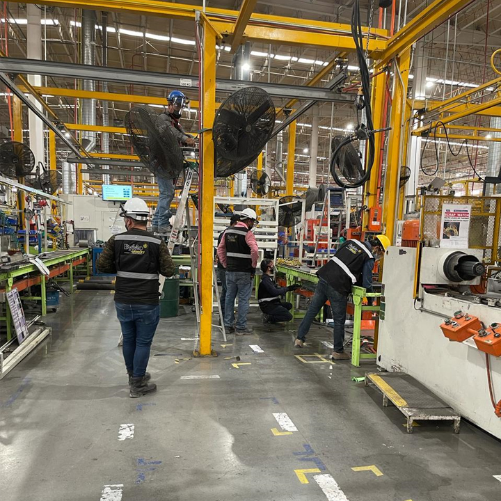 Transferencia de Línea de Producción en Planta Regal.