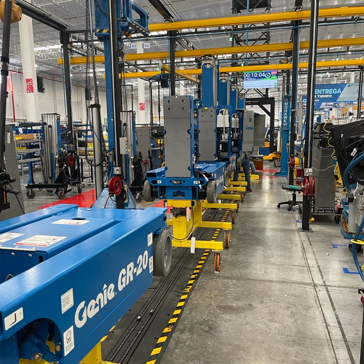 Transferencia de Línea de Producción Planta Terex Genie
