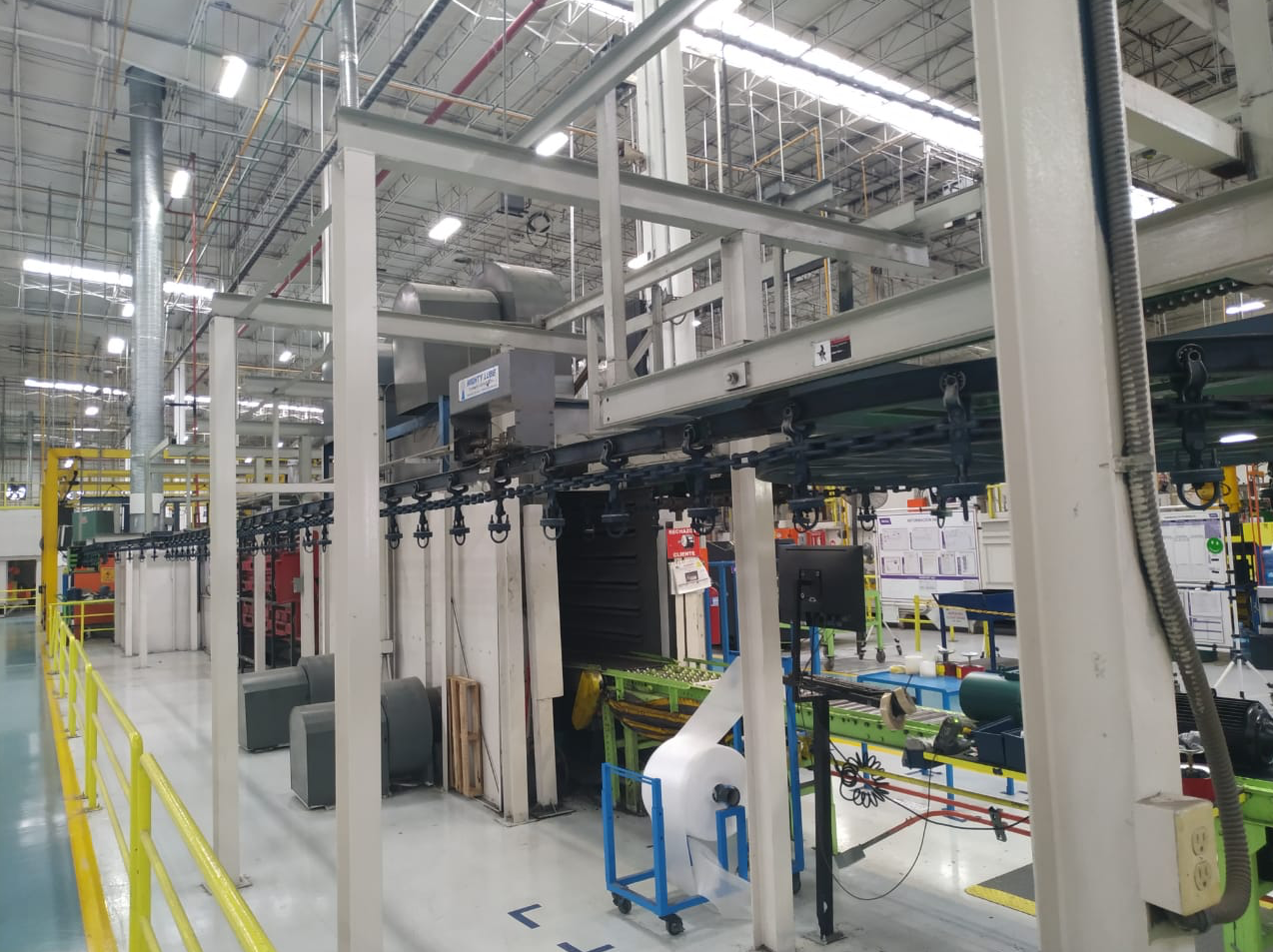 Transferencia de Horno Barniz Motores Planta Regal