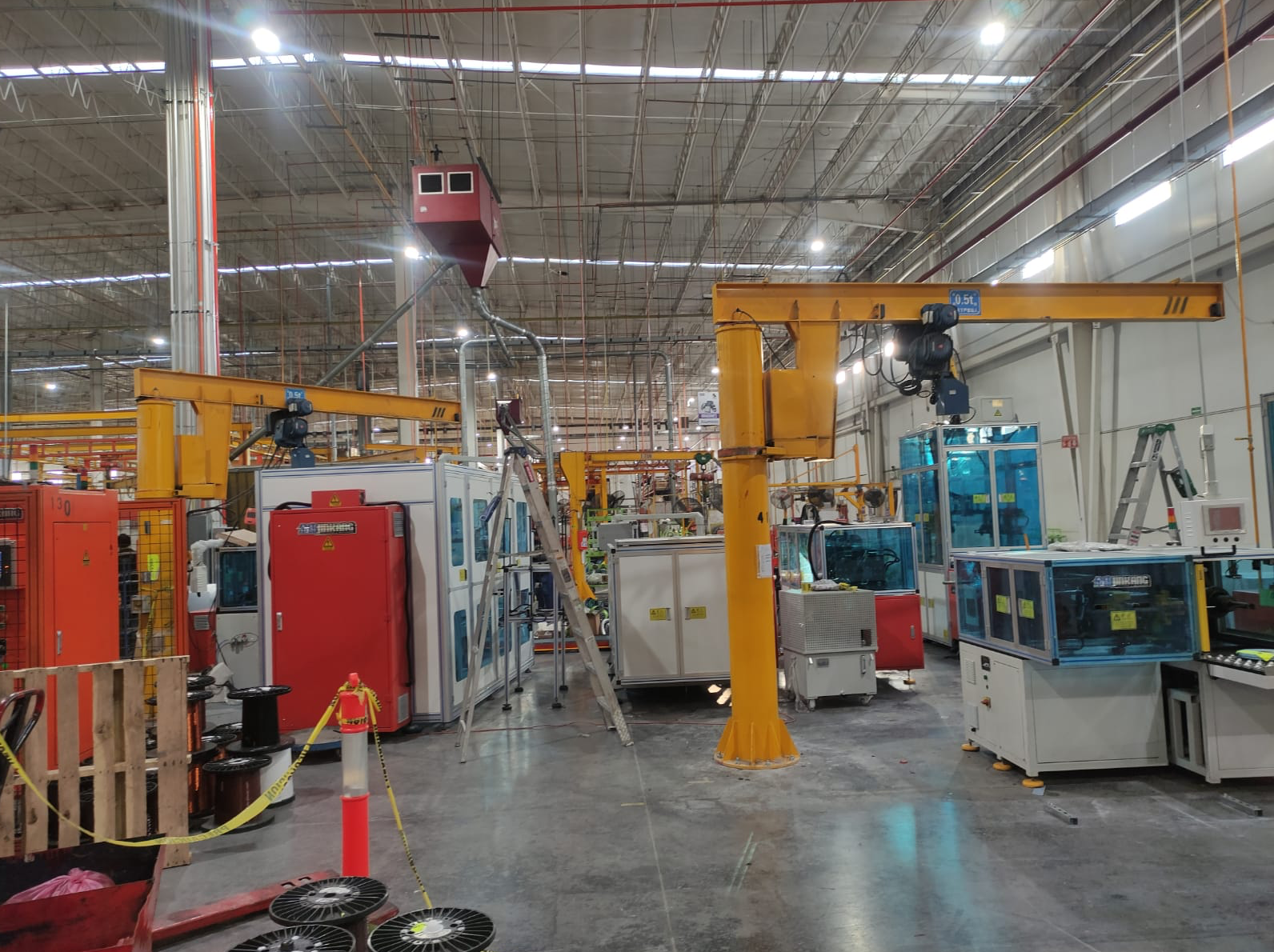 Instalación de Linea de Produccion 250